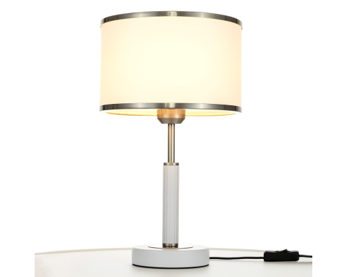 Citilux ALTON CL421812 Настольная лампа с абажуром Белая