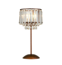 Citilux Синди CL330813 Настольная лампа хрустальная Коричневая