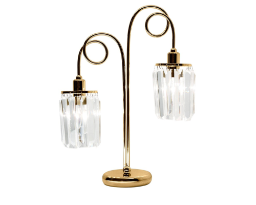 Citilux Синди CL330822 Настольная лампа хрустальная Золото