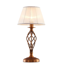 Citilux Ровена CL427811 Настольная лампа с абажуром Бронза