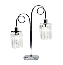 Citilux Синди CL330821 Настольная лампа хрустальная Хром