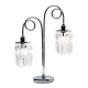 Citilux Синди CL330821 Настольная лампа хрустальная Хром