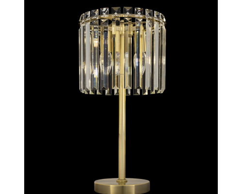 Citilux Джейн CL306833 Хрустальная настольная лампа Бронза
