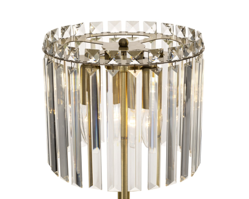 Citilux Джейн CL306833 Хрустальная настольная лампа Бронза
