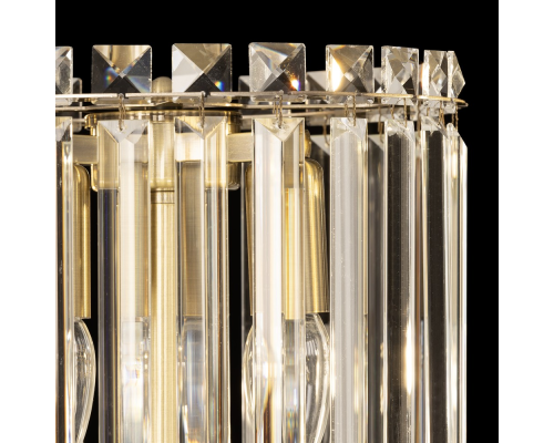 Citilux Джейн CL306833 Хрустальная настольная лампа Бронза