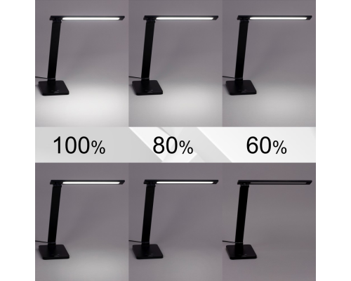 Citilux Ньютон CL803081 Настольный светильник с диммером Чёрный