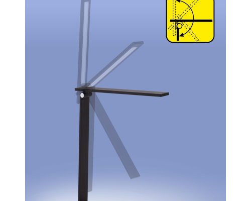 Citilux Ньютон CL803081 Настольный светильник с диммером Чёрный