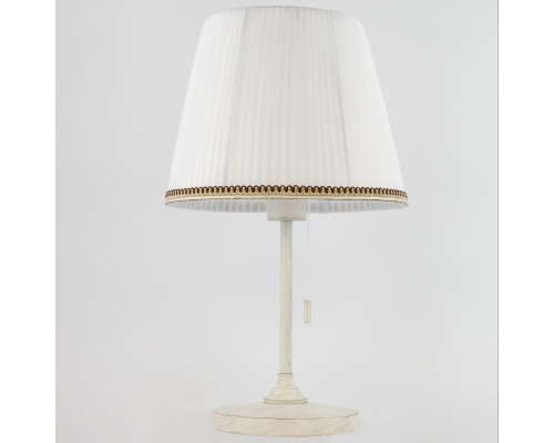 Citilux Линц CL402720 Настольная лампа патина с белым абажуром