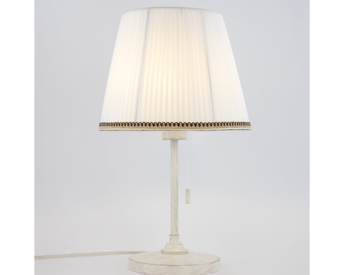 Citilux Линц CL402720 Настольная лампа патина с белым абажуром