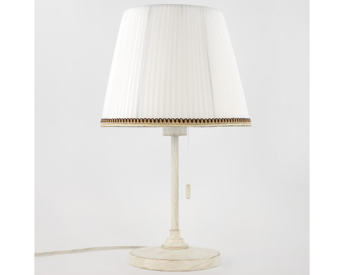 Citilux Линц CL402720 Настольная лампа патина с белым абажуром