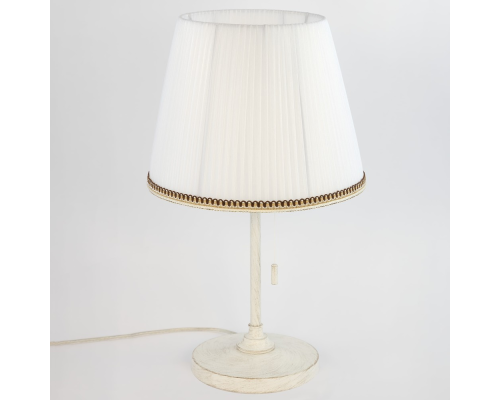 Citilux Линц CL402720 Настольная лампа патина с белым абажуром