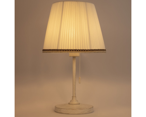 Citilux Линц CL402720 Настольная лампа патина с белым абажуром