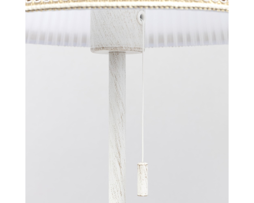 Citilux Линц CL402720 Настольная лампа патина с белым абажуром