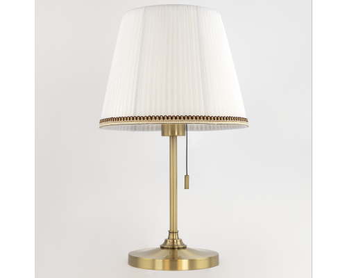 Citilux Линц CL402730 Настольная лампа бронза с белым абажуром