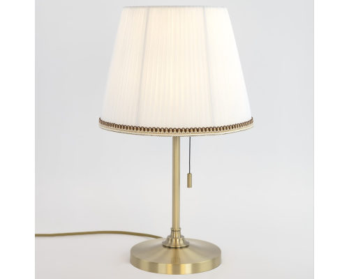 Citilux Линц CL402730 Настольная лампа бронза с белым абажуром