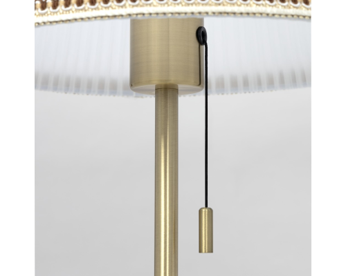 Citilux Линц CL402730 Настольная лампа бронза с белым абажуром