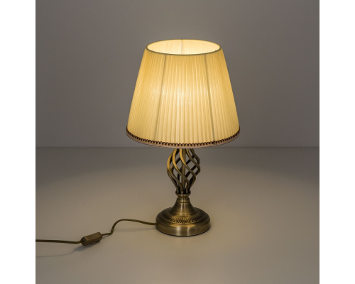 Citilux Вена CL402833 Настольная лампа с абажуром Бронза