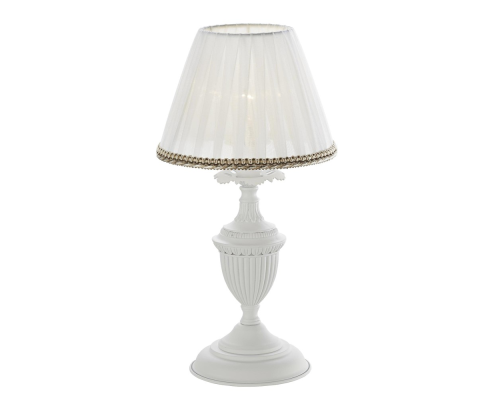 Citilux Канон CL412812 Настольная лампа с абажуром Белая