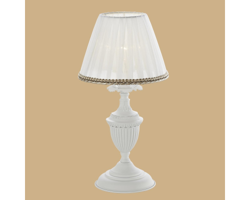 Citilux Канон CL412812 Настольная лампа с абажуром Белая
