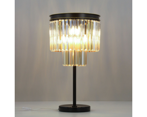 Citilux Мартин CL332862 Настольная лампа хрустальная Шампань