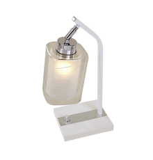 Citilux Румба CL159810 Настольная лампа с диммером Белая Хром