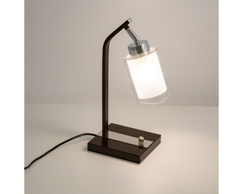 Citilux Фортуна CL156812 Настольная лампа с диммером Венге Хром