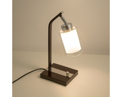 Citilux Фортуна CL156812 Настольная лампа с диммером Венге Хром