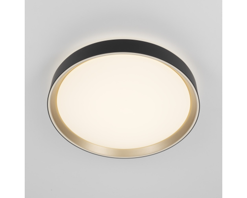 Citilux BOSS CL751351G LED RGB Светильник с пультом Чёрный с Золотом