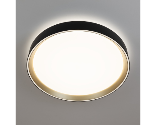 Citilux BOSS CL751351G LED RGB Светильник с пультом Чёрный с Золотом