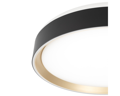 Citilux BOSS CL751351G LED RGB Светильник с пультом Чёрный с Золотом