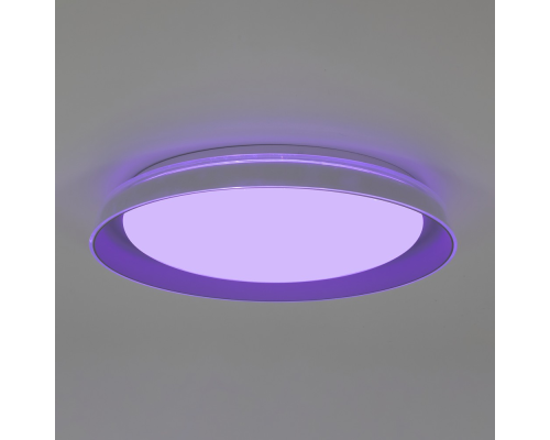 Citilux MEGA CL752351G LED RGB Светильник с пультом Белый + Серый