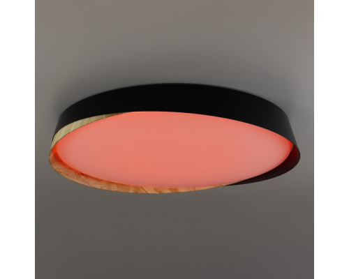 Citilux BONNY CL754451G LED RGB Светильник с пультом Чёрный + Клён