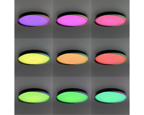 Citilux BONNY CL754451G LED RGB Светильник с пультом Чёрный + Клён