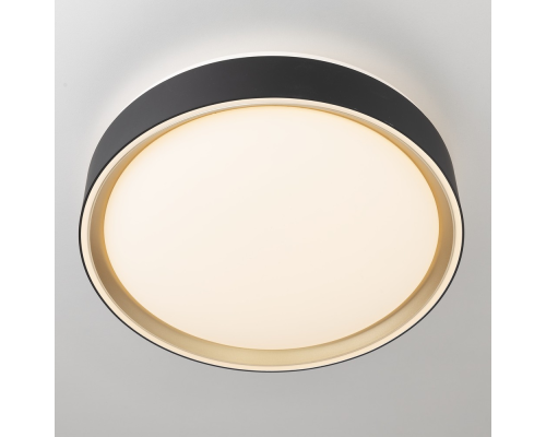 Citilux BOSS CL751251G LED RGB Светильник с пультом Чёрный с Золотом