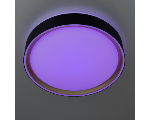 Citilux BOSS CL751251G LED RGB Светильник с пультом Чёрный с Золотом