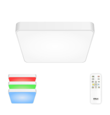 Citilux Купер CL724K70G0 LED RGB Светильник с пультом Белый