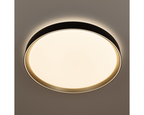 Citilux BOSS CL751451G LED RGB Светильник с пультом Чёрный с Золотом