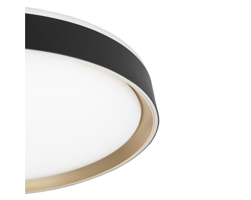 Citilux BOSS CL751451G LED RGB Светильник с пультом Чёрный с Золотом