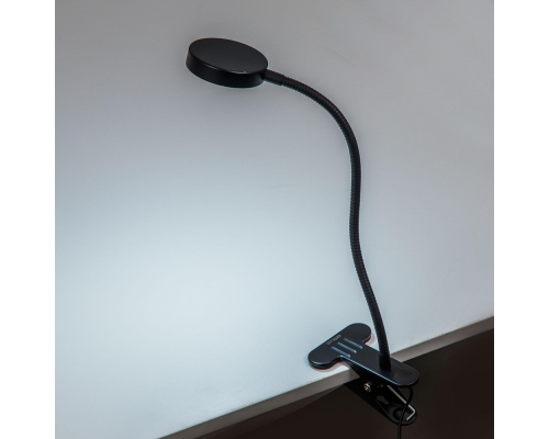 Citilux Ньютон CL803071N LED Лампа на прищепке с диммером Чёрная