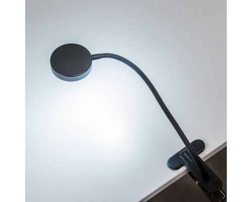 Citilux Ньютон CL803071N LED Лампа на прищепке с диммером Чёрная