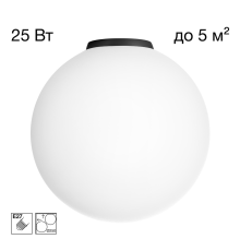 Citilux RON CL941D25B5 Потолочный светильник Чёрный