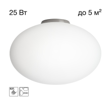 Citilux RON CL941E28B1 Потолочный светильник Матовый Хром