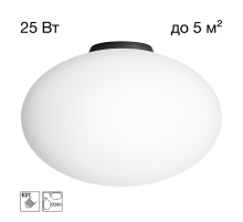 Citilux RON CL941E28B5 Потолочный светильник Чёрный