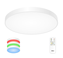 Citilux Купер CL724155G0 LED RGB Светильник с пультом Белый