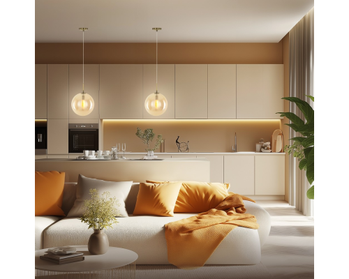 Citilux Томми CL102633 Светильник подвесной Янтарный