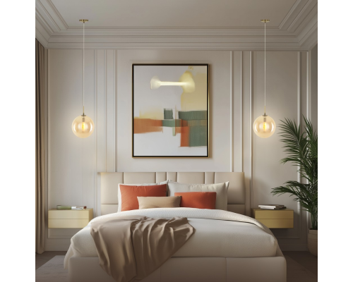 Citilux Томми CL102633 Светильник подвесной Янтарный