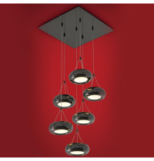 Citilux Орбита CL707163 LED Подвесной светильник Чёрный Хром