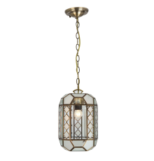 Citilux Фасет CL441212 Подвесной светильник витражный Бронза