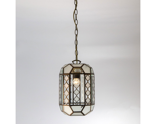 Citilux Фасет CL441212 Подвесной светильник витражный Бронза