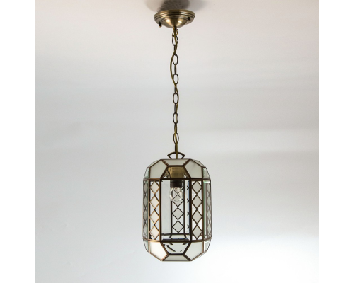 Citilux Фасет CL441212 Подвесной светильник витражный Бронза